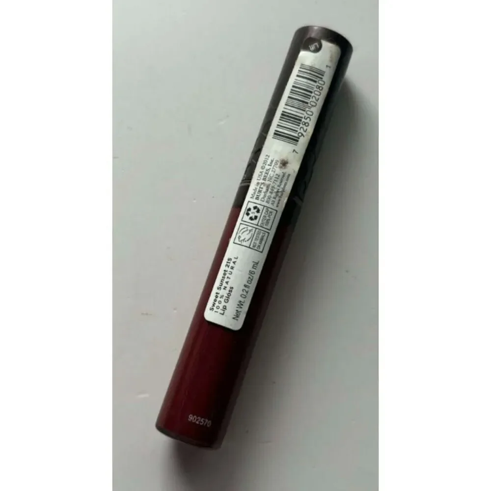 Burts Bees Natural Lip Gloss 215 Sweet Sunset